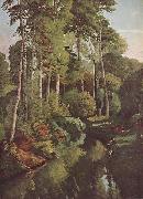 Gustave Courbet Waldbach mit Rehen china oil painting artist